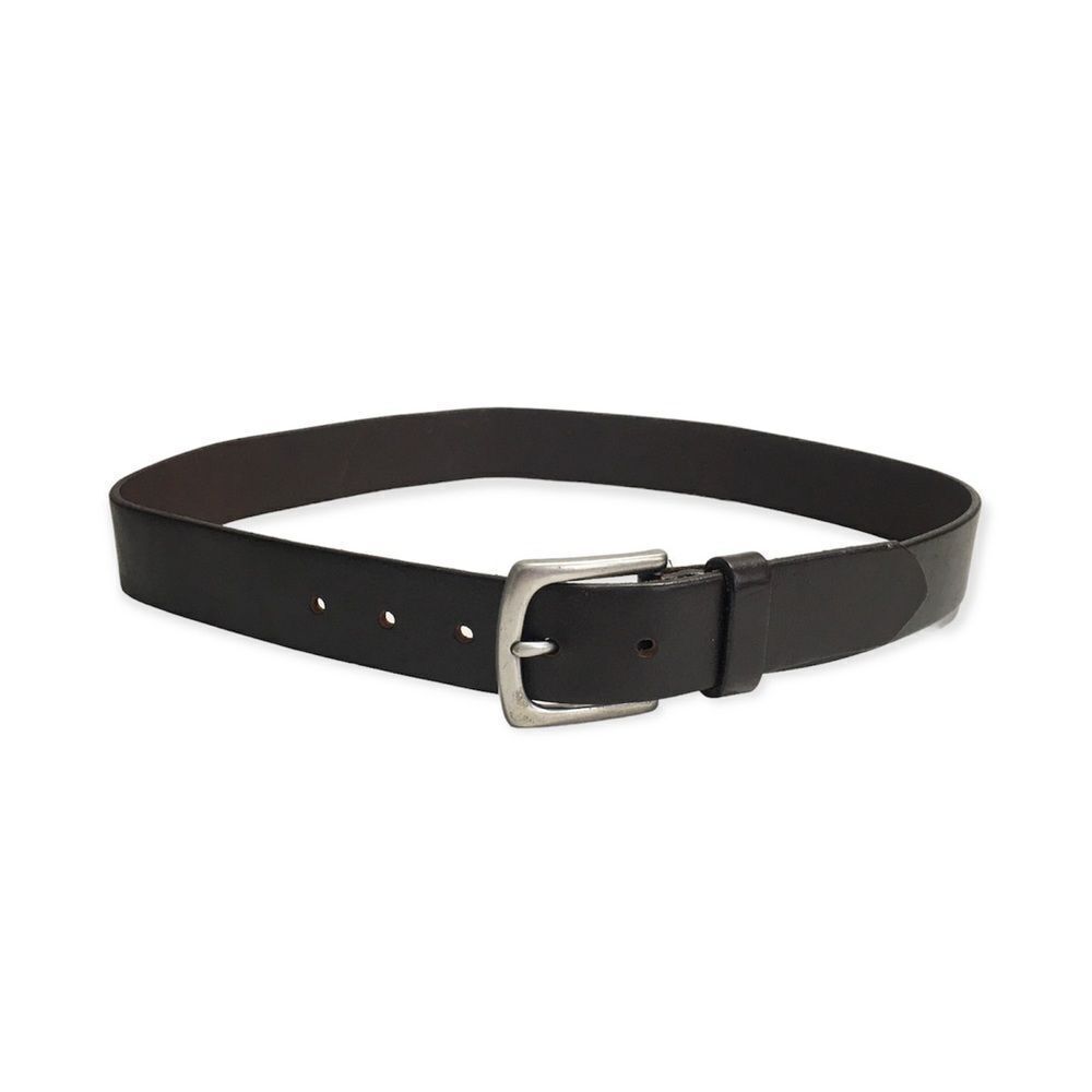 🔃Cow Leather Men’s Brown Belt With Silver Buckle